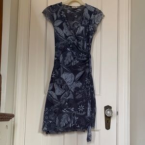 Sweet Pea by Stacy Frati Dress in deep Green and soft Blue